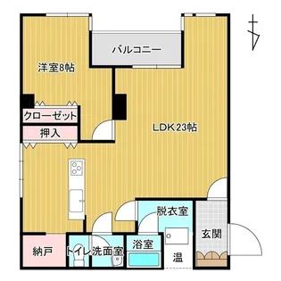 レジデンス武蔵【2階】の間取り