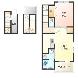 グレースコート【3階】の間取り