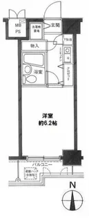 パレ・ドール伊勢佐木町南【2階】の間取り