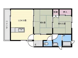 ベルメゾンドゥ【2階】の間取り