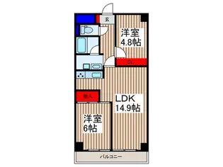 メゾン武蔵野【2階】の間取り