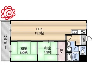 グランベルパーク【3階】の間取り