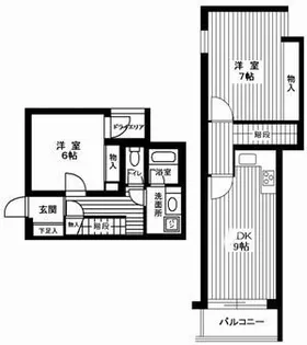 コスモ大泉学園の間取り
