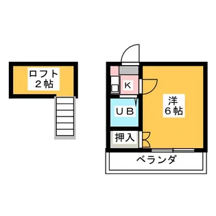 ルミエール南栄【2階】の間取り
