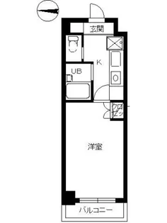 スカイコート新大塚【7階】の間取り