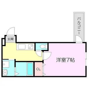 フジパレスJR淡路駅東【1階】の間取り