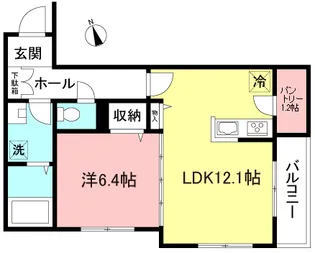 mercato【2階】の間取り