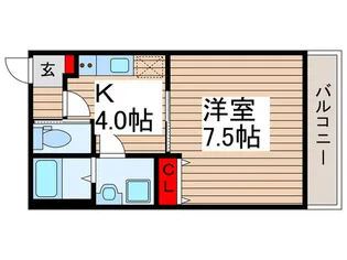 エスト清瀬【2階】の間取り
