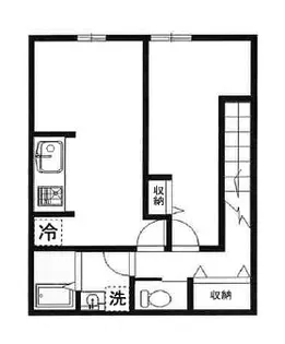 ブリーゼ千早【2階】の間取り
