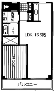 第2ツボイビル【6階】の間取り