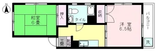 南ときわ台ローヤルコーポ【4階】の間取り