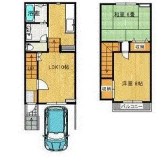 マ・レンヌ・ドゥミルA棟の間取り