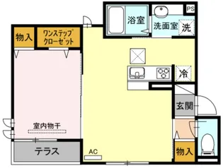 サンモール クレスト【1階】の間取り