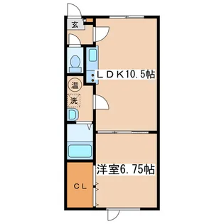 F・BOXII【2階】の間取り