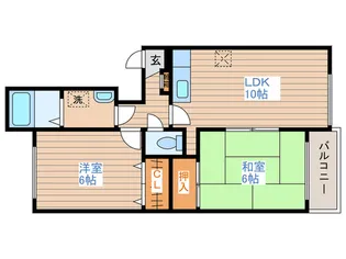 シャト-32【4階】の間取り