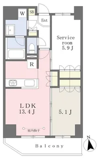 プランタンSAKURA【3階】の間取り