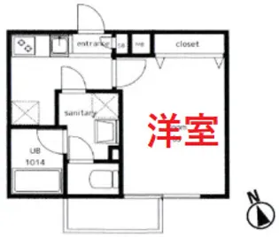 CubicIII【1階】の間取り