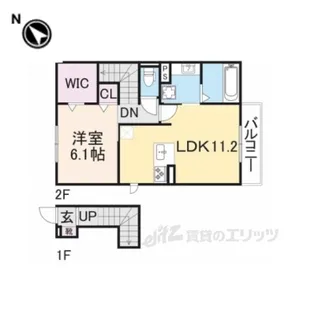 AmuletteNexiaCourt【2階】の間取り