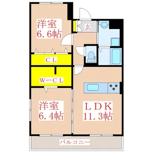 FS神宮【1階】の間取り