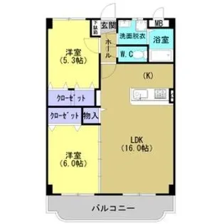 Y&M TAKAHASHI I【4階】の間取り