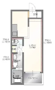 SUN VIVACE塩冶【2階】の間取り