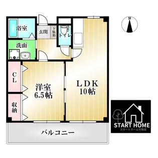 メゾンアネシス【2階】の間取り