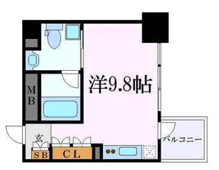 COZY名城公園【4階】の間取り