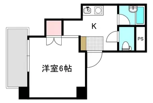 新重森ビル【2階】の間取り