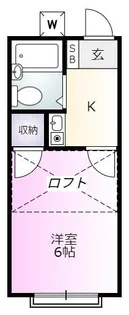 エメラルドハウス2【1階】の間取り