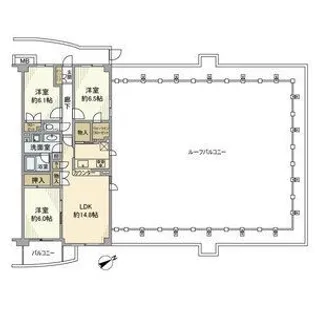 モア・ステージ千葉桜木参番館【3階】の間取り