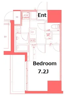 ZOOM川崎EAST【7階】の間取り