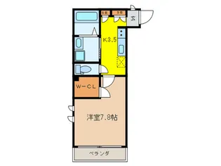 Grand Noir Kyodo【2階】の間取り