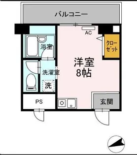 グレイスハイツ今浦【3階】の間取り