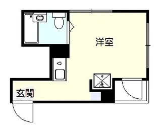 オーパスワン錦糸町【2階】の間取り