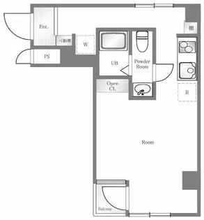 ニューライフ新宿東【11階】の間取り