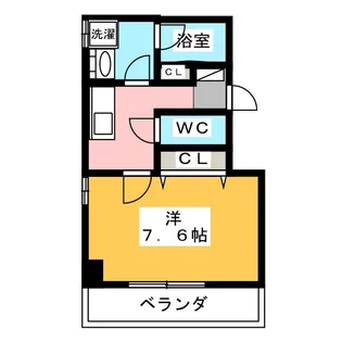 REGARO KANAYAMA Sta.【5階】の間取り