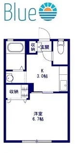 ナッシェル【2階】の間取り