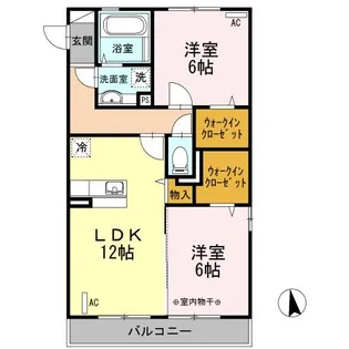 MDPマンション矢巾 A【3階】の間取り