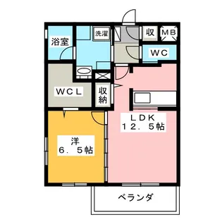 COSMOS【1階】の間取り