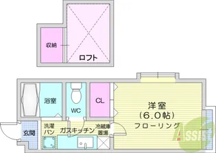 アリス高砂第2【2階】の間取り