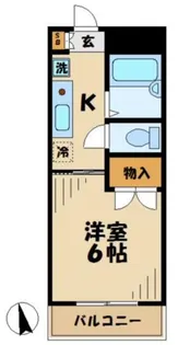 サンハイツ(別所1)【2階】の間取り