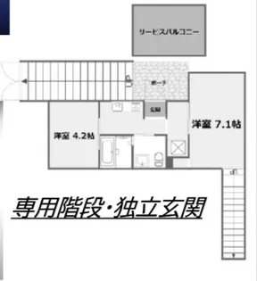 QUI E ORAの間取り