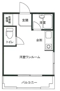 Uハイツ【3階】の間取り
