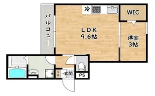 Clashist大和田【3階】の間取り