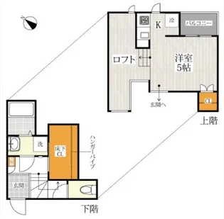 CB東浦和カステン【1階】の間取り