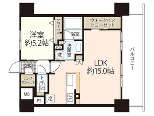 プレサンスロジェ広島駅南【13階】の間取り