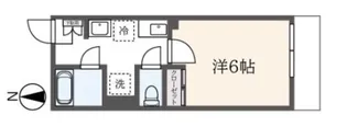 シティハイムフラワーコーポ【1階】の間取り