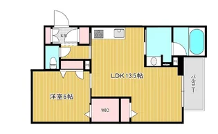 エスコート【3階】の間取り
