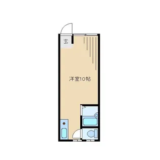 コーポサウスヒル【2階】の間取り