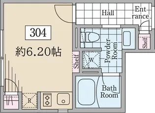 ReveResidence三宿【2階】の間取り